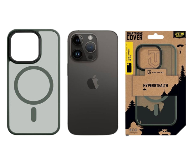 Tactical MagForce Hyperstealth Kryt pro Apple iPhone 14 Pro Forest Gr - 1514024 - zdjęcie 3